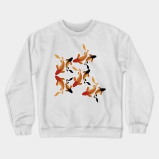 legendary japan koi fish logo, luck, prosperity, and good fortune Crewneck Sweatshirt